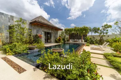 Modern Luxury, 3.5 Bed Balinese Villa, Blended into Nature
