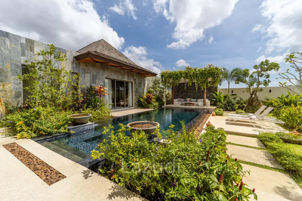 Modern Luxury, 3.5 Bed Balinese Villa, Blended into Nature