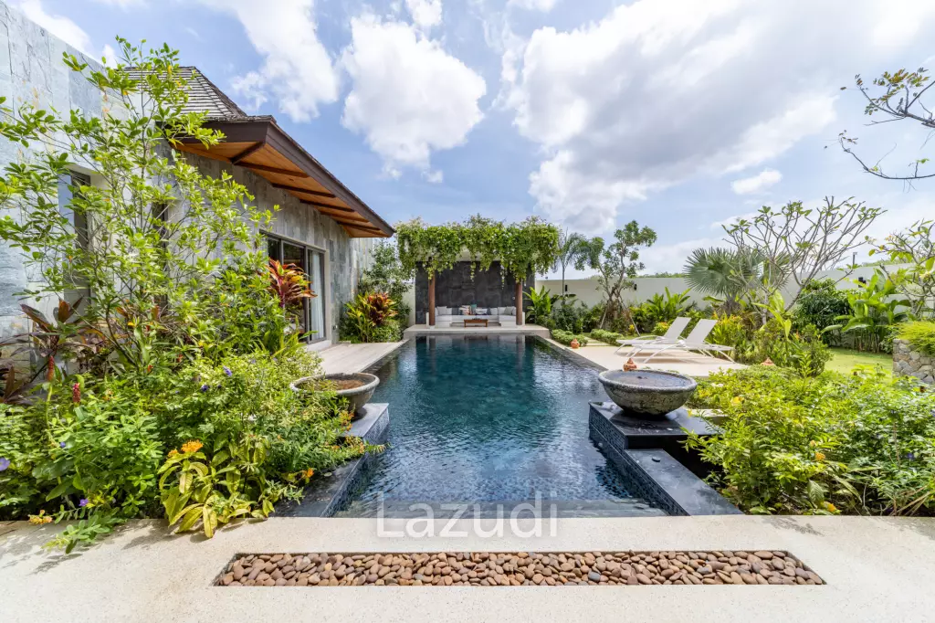 Modern Luxury, 3.5 Bed Balinese Villa, Blended into Nature