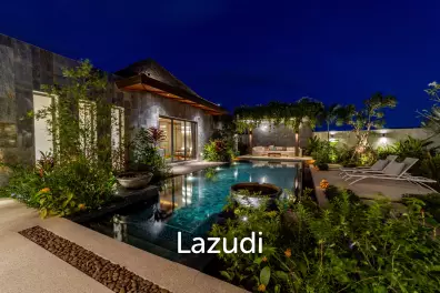 Modern Luxury, 3.5 Bed Balinese Villa, Blended into Nature