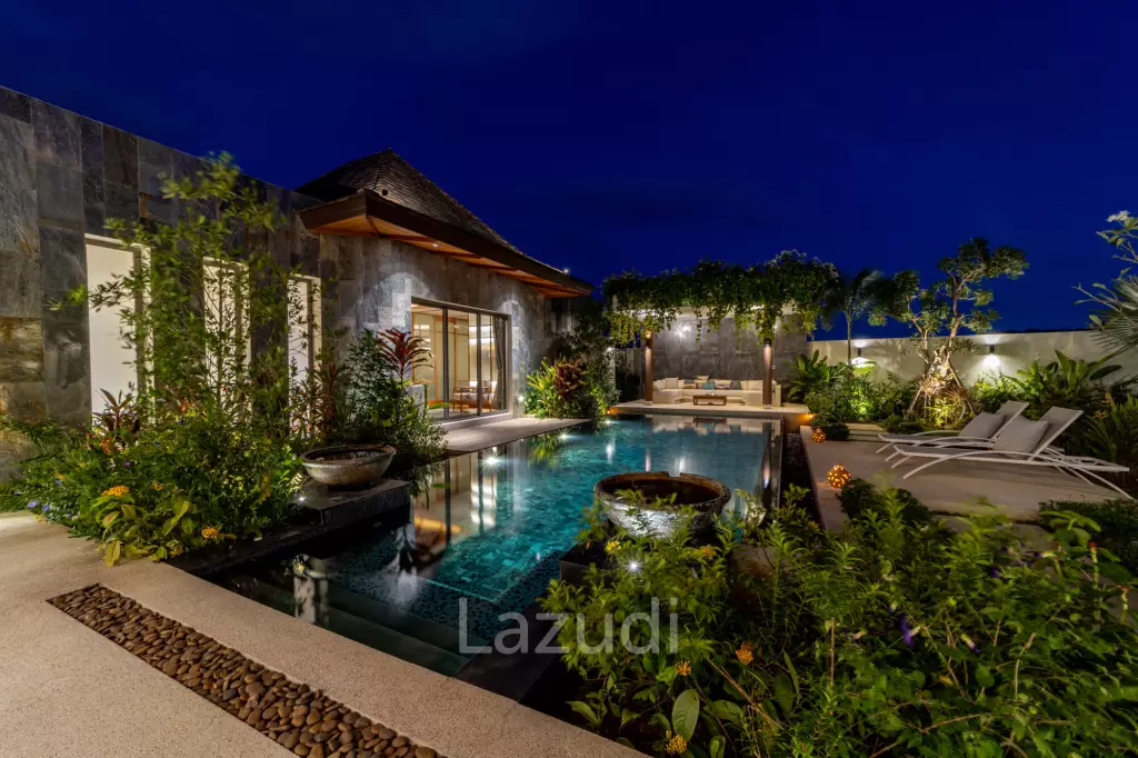 Modern Luxury, 3.5 Bed Balinese Villa, Blended into Nature