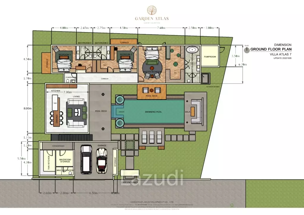 Modern Luxury, 3.5 Bed Balinese Villa, Blended into Nature