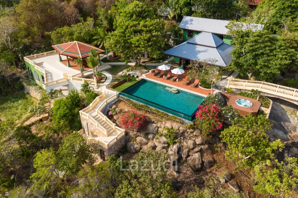 One-of-a-Kind Beachfront Villa with 100m Beach Frontage