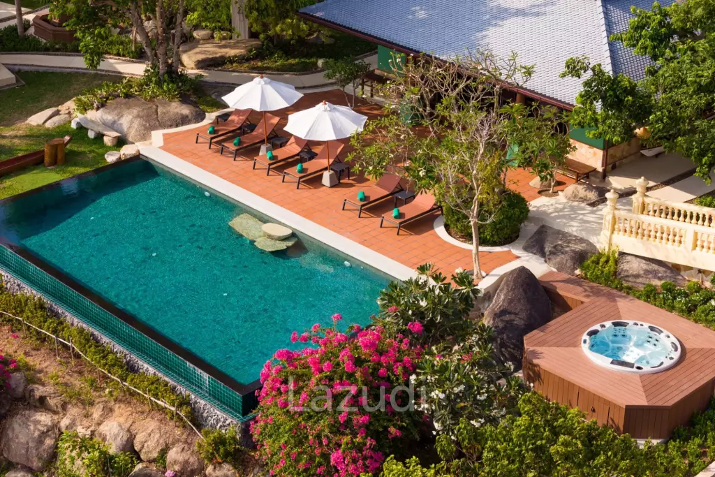 One-of-a-Kind Beachfront Villa with 100m Beach Frontage