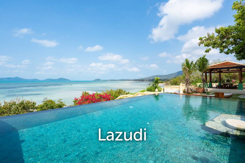 One-of-a-Kind Beachfront Villa with 100m Beach Frontage