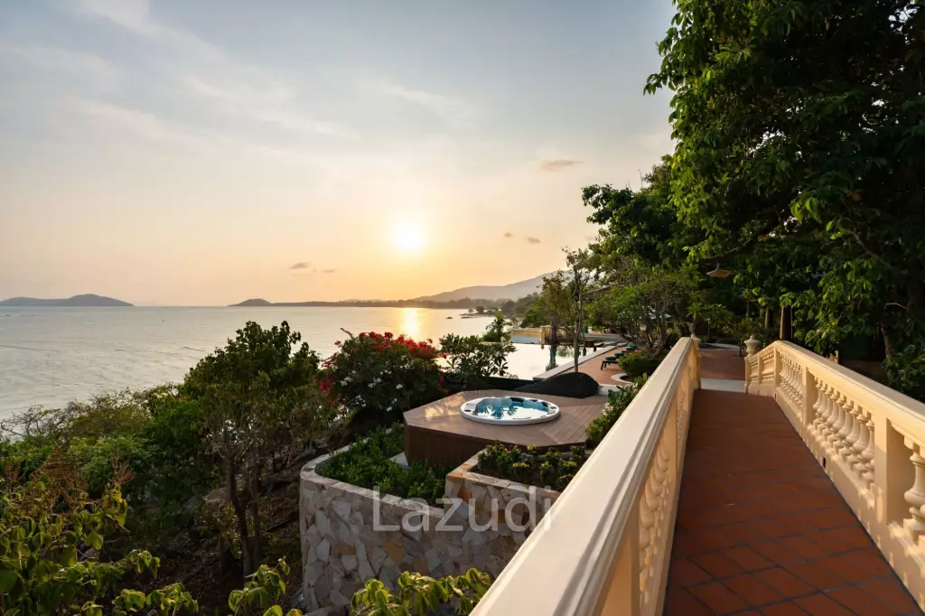One-of-a-Kind Beachfront Villa with 100m Beach Frontage