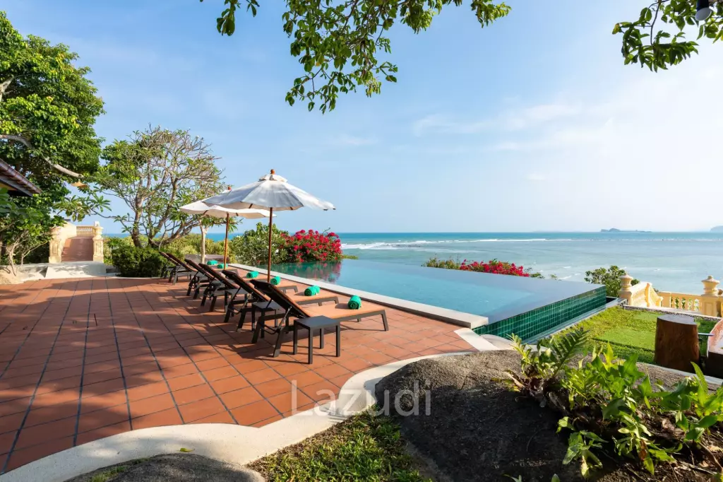 One-of-a-Kind Beachfront Villa with 100m Beach Frontage