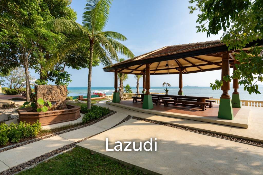 One-of-a-Kind Beachfront Villa with 100m Beach Frontage