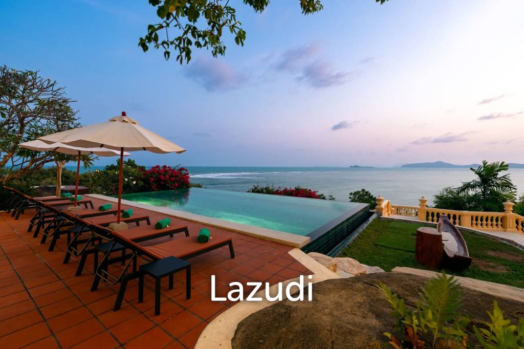 One-of-a-Kind Beachfront Villa with 100m Beach Frontage