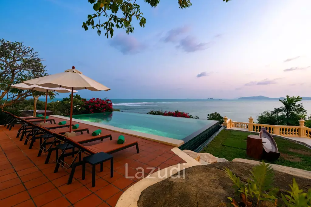 One-of-a-Kind Beachfront Villa with 100m Beach Frontage