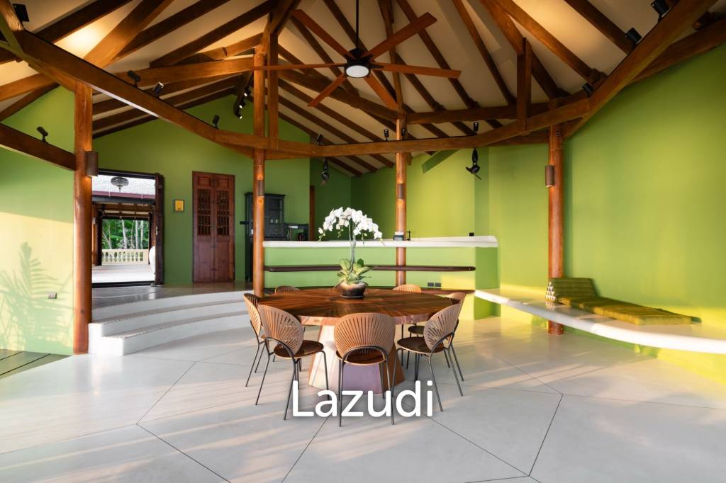 One-of-a-Kind Beachfront Villa with 100m Beach Frontage