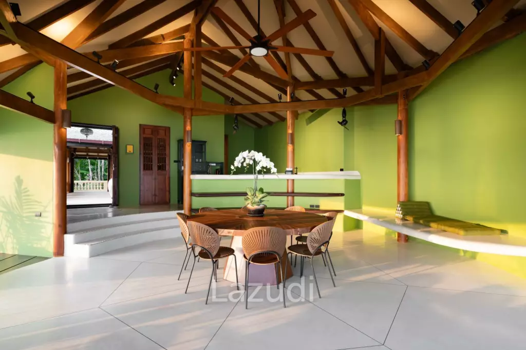 One-of-a-Kind Beachfront Villa with 100m Beach Frontage