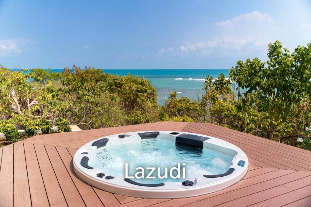 One-of-a-Kind Beachfront Villa with 100m Beach Frontage