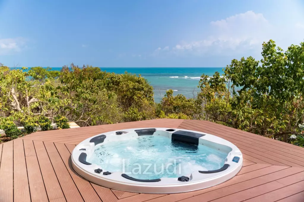 One-of-a-Kind Beachfront Villa with 100m Beach Frontage