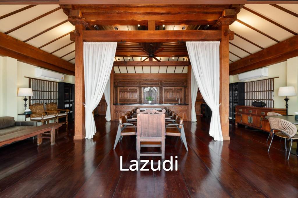 One-of-a-Kind Beachfront Villa with 100m Beach Frontage