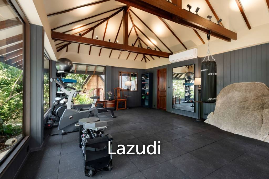 One-of-a-Kind Beachfront Villa with 100m Beach Frontage