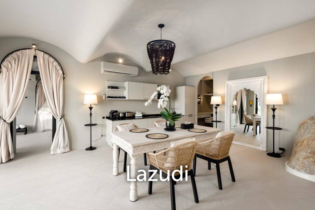 One-of-a-Kind Beachfront Villa with 100m Beach Frontage