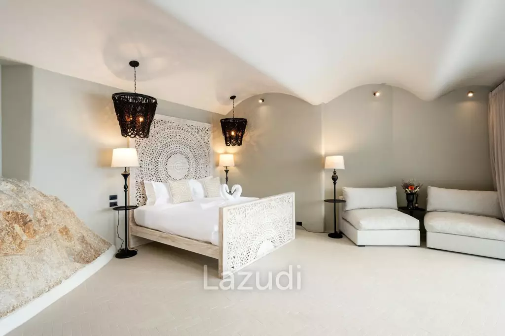 One-of-a-Kind Beachfront Villa with 100m Beach Frontage