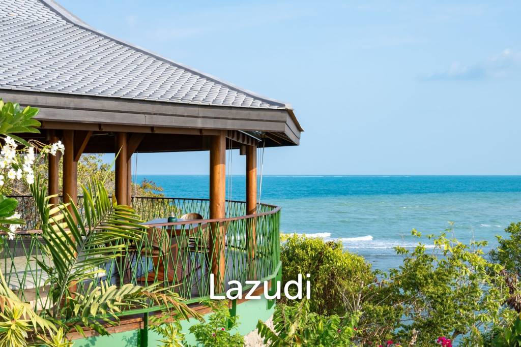 One-of-a-Kind Beachfront Villa with 100m Beach Frontage