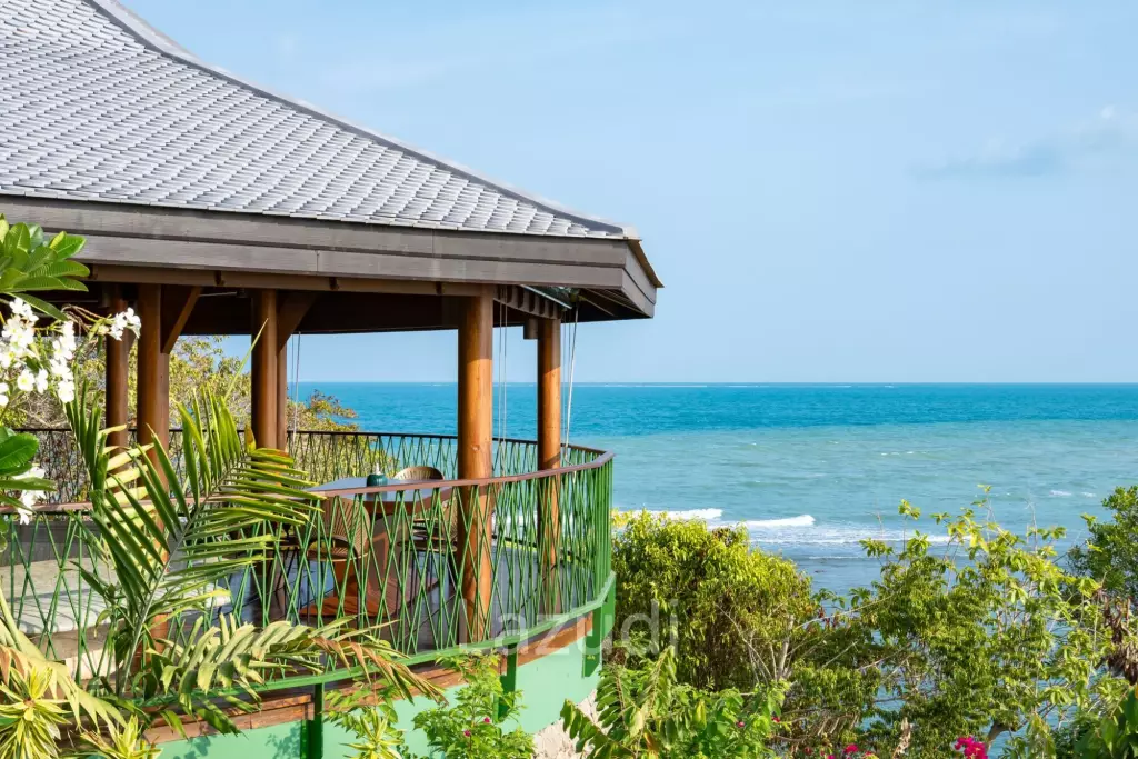 One-of-a-Kind Beachfront Villa with 100m Beach Frontage