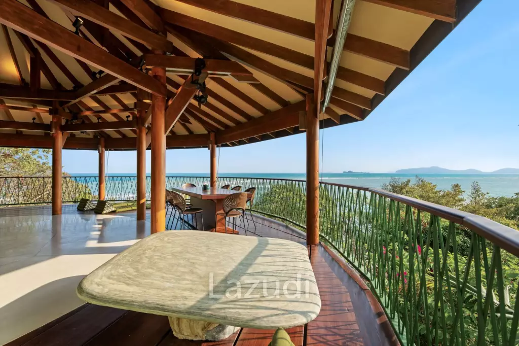 One-of-a-Kind Beachfront Villa with 100m Beach Frontage