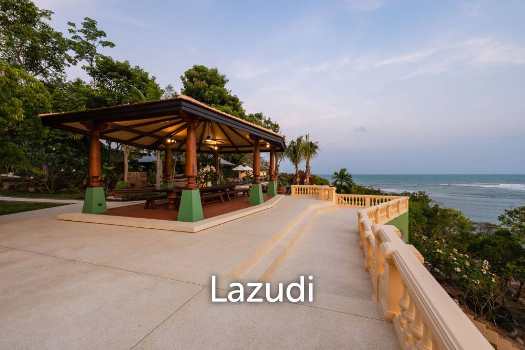 One-of-a-Kind Beachfront Villa with 100m Beach Frontage