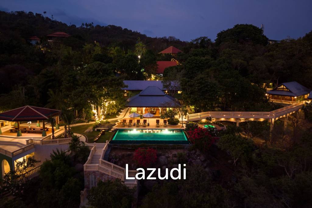 One-of-a-Kind Beachfront Villa with 100m Beach Frontage