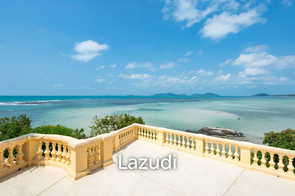 One-of-a-Kind Beachfront Villa with 100m Beach Frontage