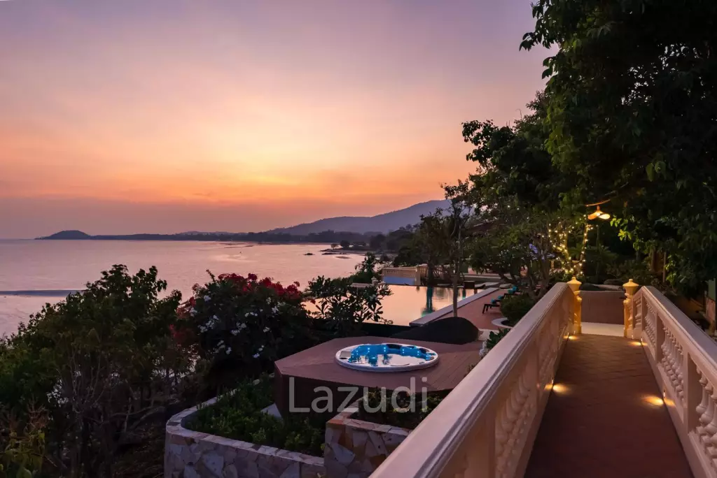 One-of-a-Kind Beachfront Villa with 100m Beach Frontage