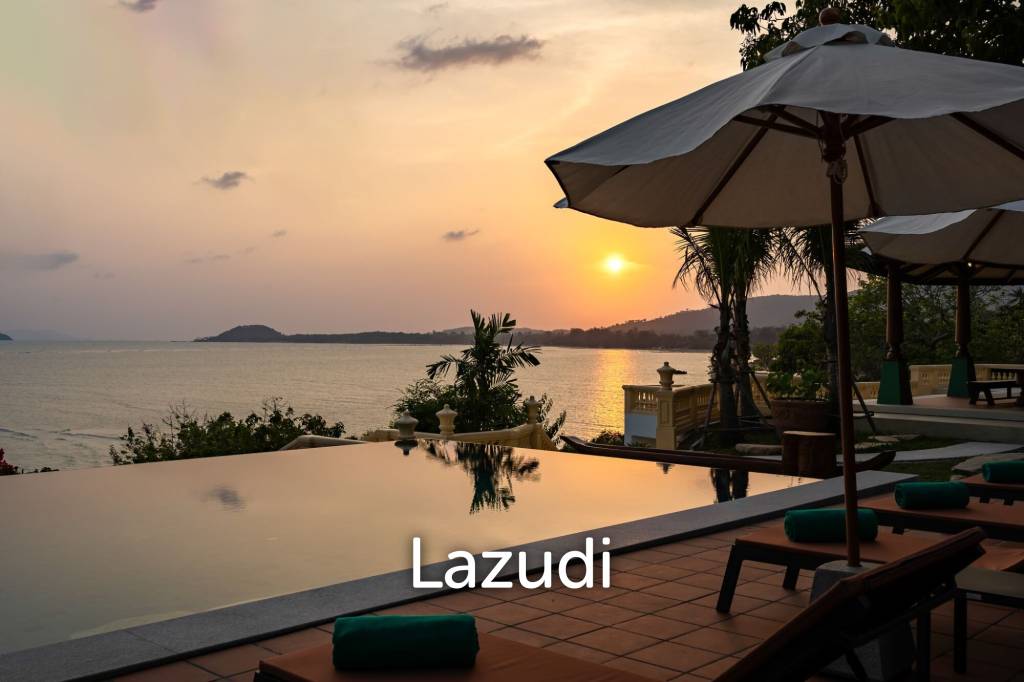 One-of-a-Kind Beachfront Villa with 100m Beach Frontage