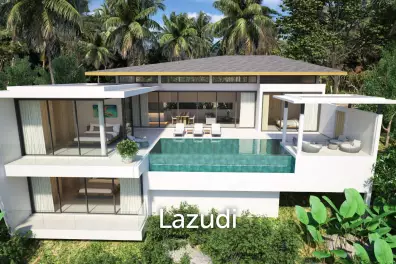 3-Bed Villa with Partial Sea Views in Mae Nam