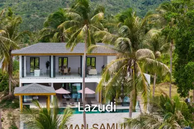 5-Bed Villa Ready to move-in with Partial Sea Views in Mae Nam