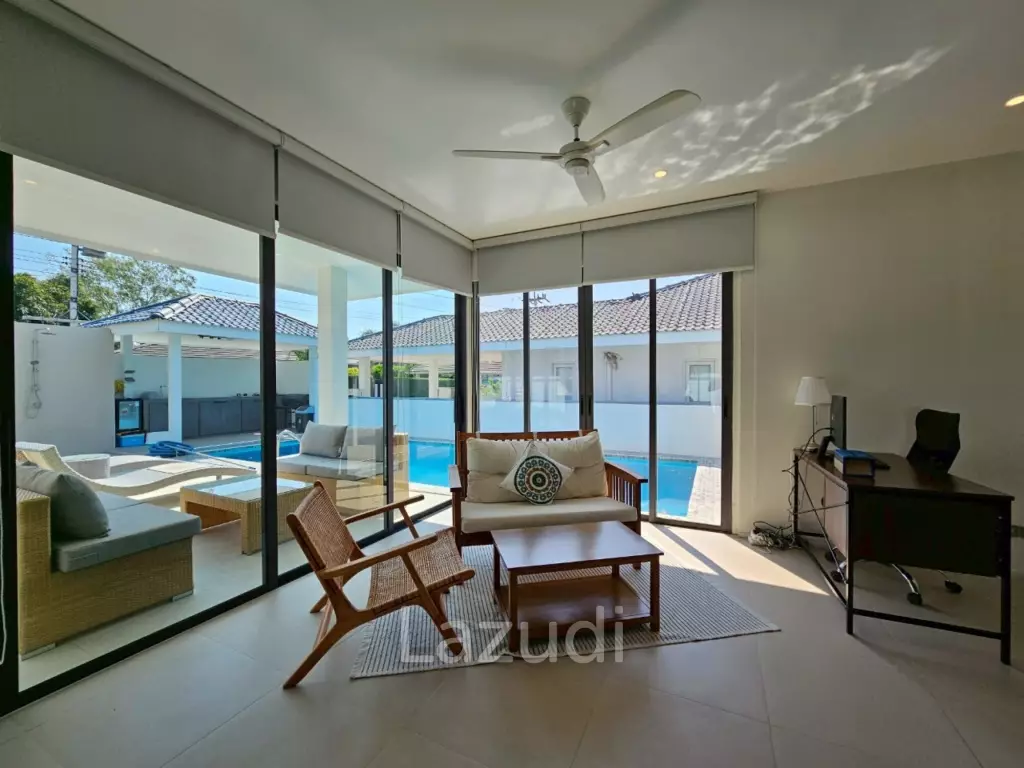 Modern Pool Villa in Hua Hin. 3 Bed, 2 bath.