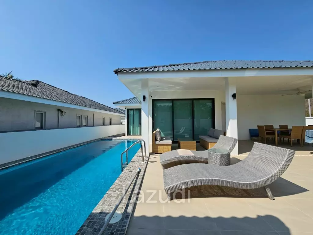Modern Pool Villa in Hua Hin. 3 Bed, 2 bath.