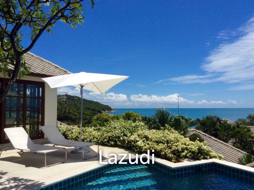 Stunning 3-Bedroom Sea View Villa in Chaweng – Luxury Living with Breathtaking Ocean Views
