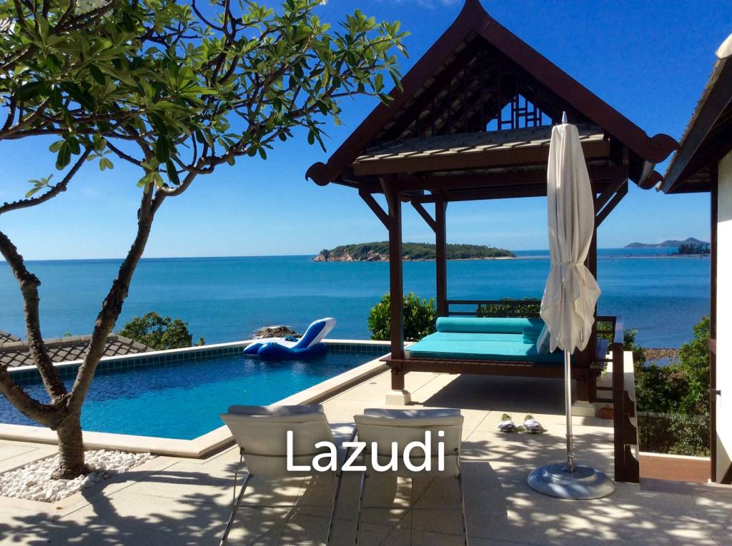 Stunning 3-Bedroom Sea View Villa in Chaweng – Luxury Living with Breathtaking Ocean Views
