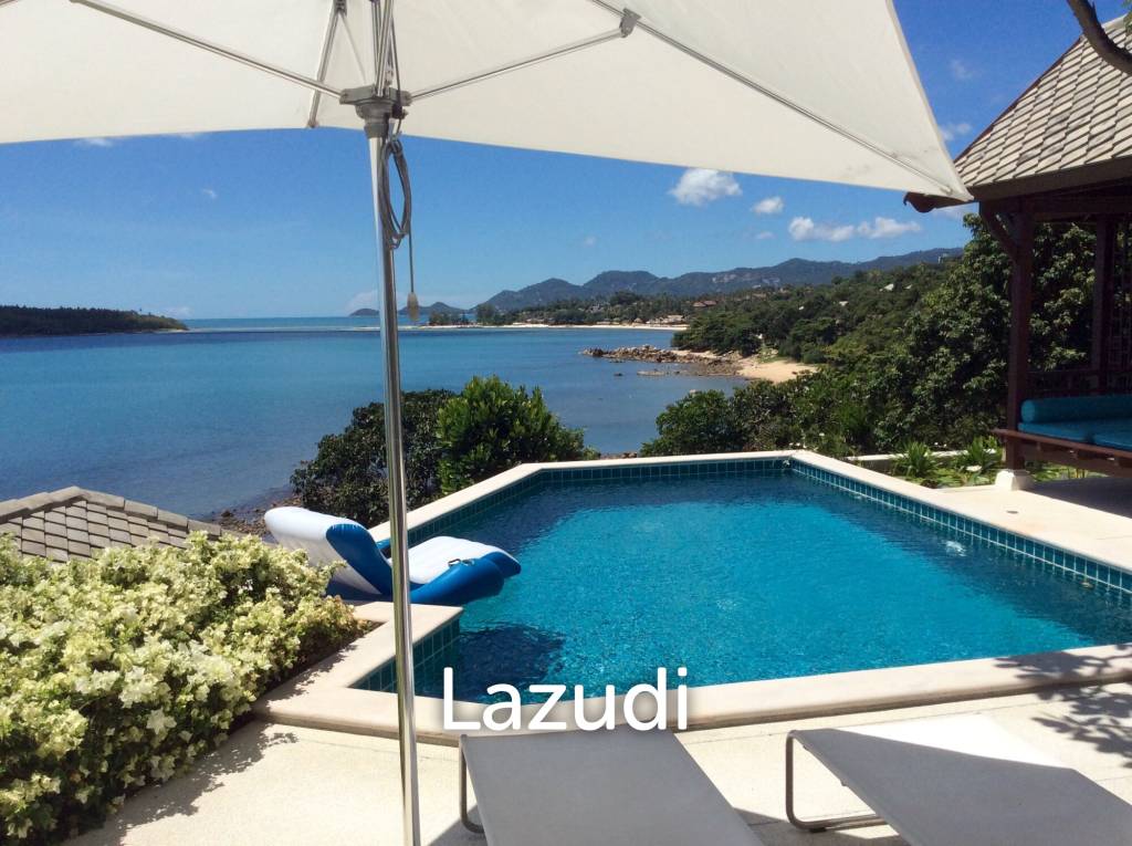 Stunning 3-Bedroom Sea View Villa in Chaweng – Luxury Living with Breathtaking Ocean Views