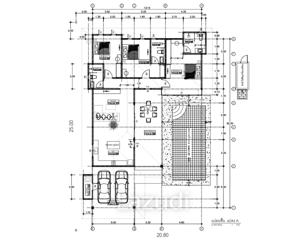 3 Bed 3 Bath 228.26 SQ.M Aria 3 Hua Hin