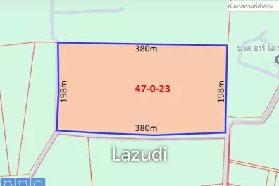 47 Rai 23 SQ.WA Land in Si Racha For Sale