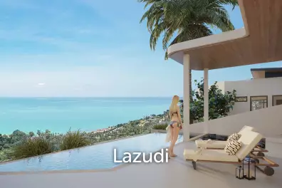 3-Bedroom Sea View Villa at Le Reve – Panoramic Paradise in Koh Samui