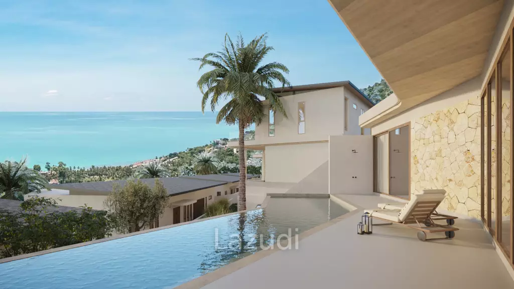 4-Bedroom Sea View Villa at Le Reve – Panoramic Paradise in Koh Samui