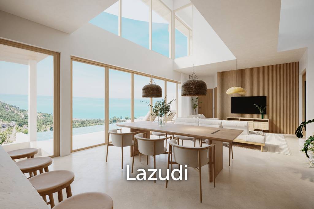 4-Bedroom Sea View Villa at Le Reve – Panoramic Paradise in Koh Samui