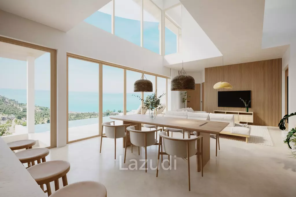 4-Bedroom Sea View Villa at Le Reve – Panoramic Paradise in Koh Samui