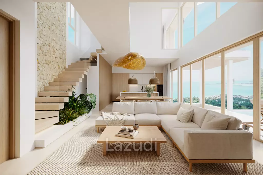 4-Bedroom Sea View Villa at Le Reve – Panoramic Paradise in Koh Samui