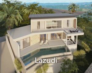 4-Bedroom Sea View Villa at Le Reve – Panoramic Paradise in Koh Samui