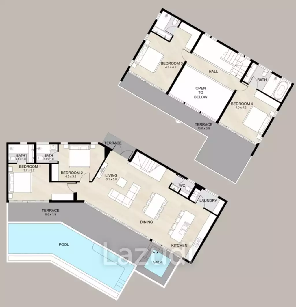 4-Bedroom Sea View Villa at Le Reve – Panoramic Paradise in Koh Samui