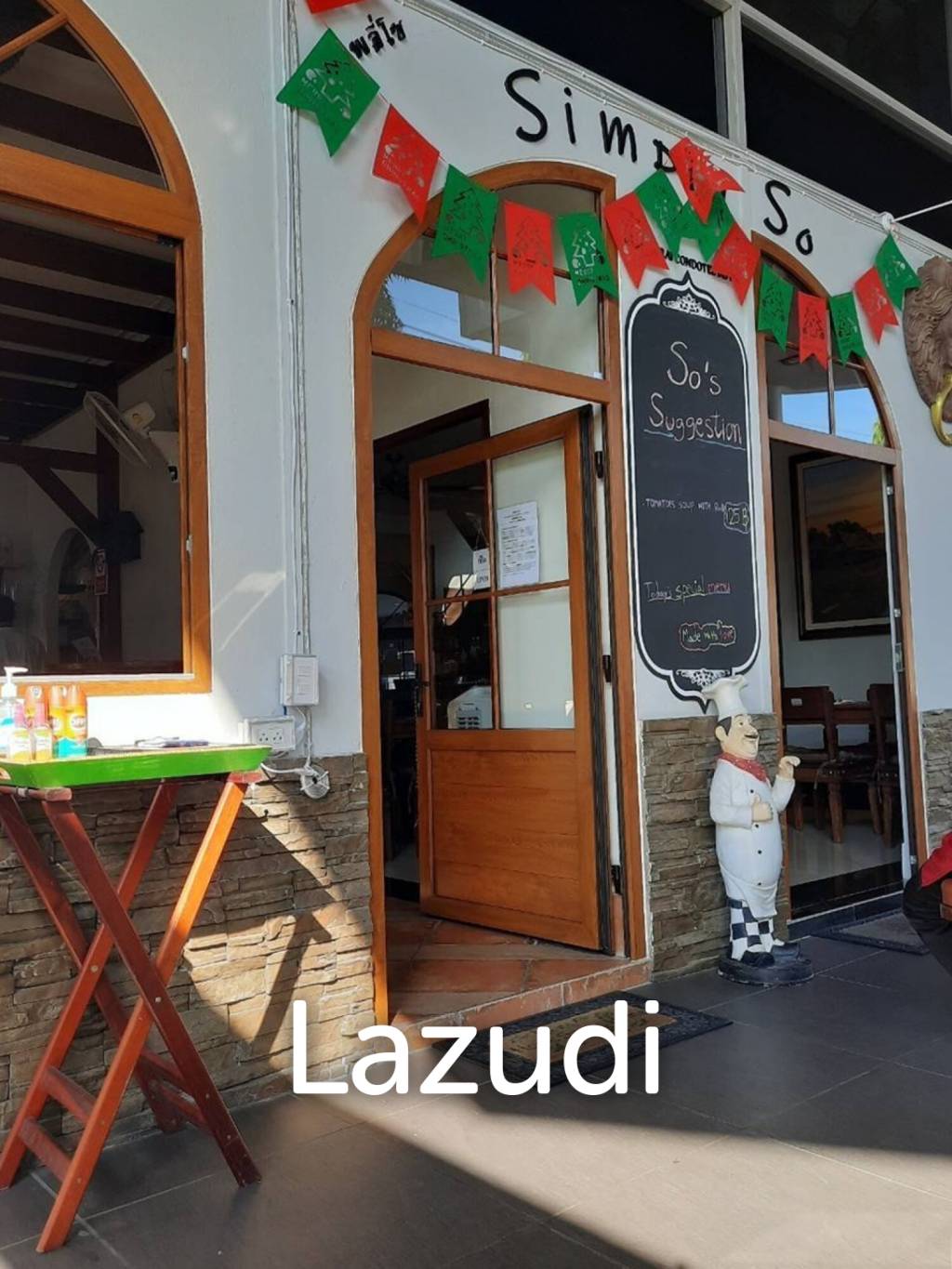 Restaurant and Minimart For Sale in Condotel Chiang Rai