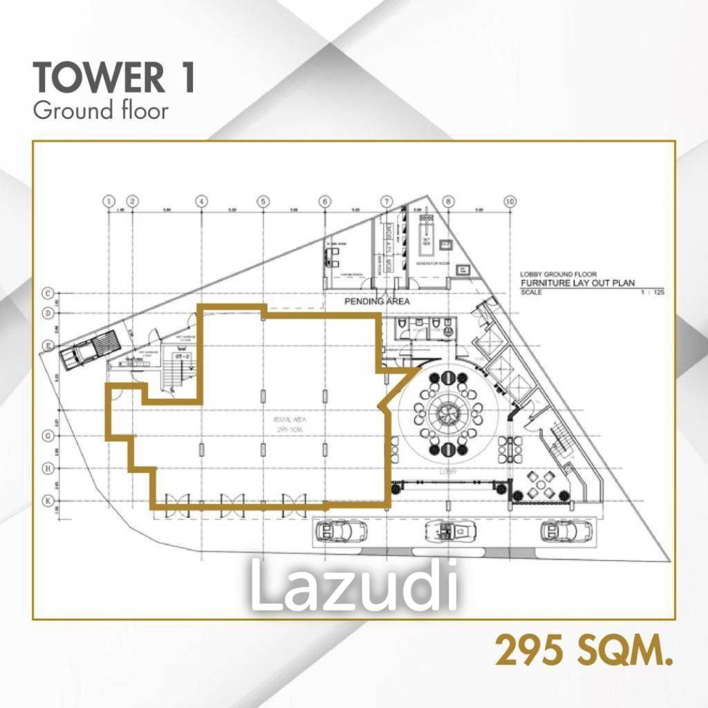Prime Sukhumvit 24 Retail Space (no restaurant or bars) – 295sqm at High-Traffic Corner