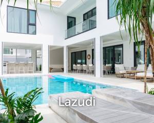 Stunning Modern 2 Storey 4 Bed Pool Villa near Town