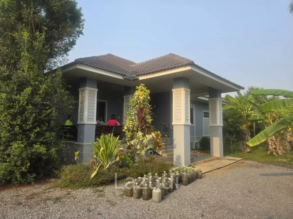 2 bed 2 bath house with fruit garden for sale